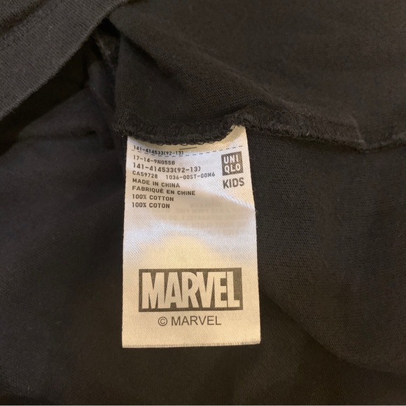 Marvel Avengers Black Panther Kids Black Short Sleeve T-Shirts Size XS 5-6 - Picture 8 of 13